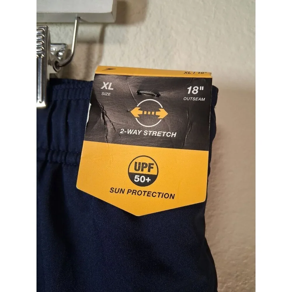 NWT Speedo Swimsuit Trunks Board Shorts Beach Summer Pool Men's Size XL